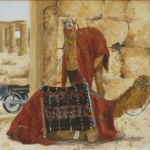 Transport ancient and modern at Palmyra