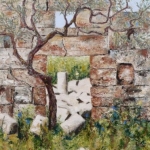 Olive tree guarding the gateway, Al Bara